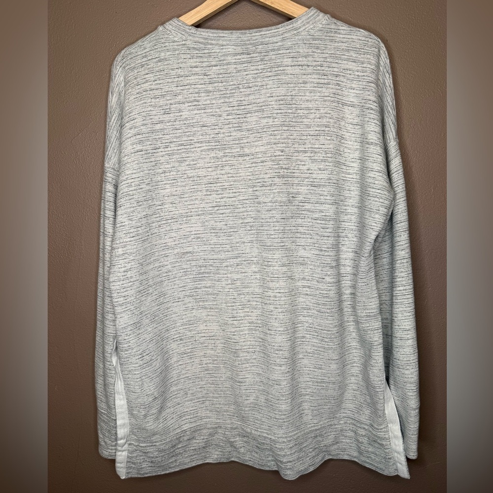 Aerie Marled Light Weight Oversized Pullover Crewneck Sweatshirt Women's Medium - Picture 14 of 16